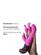 Вібратор Butch Cassidy зі змінними насадками для клітора рожевий | 6673466 | фото 3