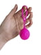 Розовый вагинальный шарик (диаметр — 4 см, вес — 42 г) | 6673501 | фото 4