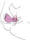 Вібратор Caress з крутяться насадками для стимуляції ерогенних зон рожевий | 6673678 | фото 6