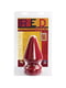 Анальна пробка Red Boy - Butt Plug The Challenge, діаметр 12 см | 6673850 | фото 2