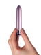Вібропуля RO-90mm Touch of Velvet Soft Lilac матова, 10 режимів роботи, на батарейці | 6673889 | фото 2