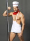 Чоловічий еротичний костюм кухаря "Умілий Джек" S/M: сліпи, фартух, хустка і ковпак | 6673936 | фото 3