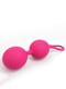 Рожеві вагінальні кульки (діаметр - 3,6 см, вага - 55 г) | 6674039 | фото 2