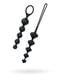 Набір анальних бус Beads Black, силікон, макс. діаметр 3,3см і 3,5 см | 6674044 | фото 2
