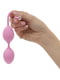Розкішні рожеві вагінальні кульки | 6674047 | фото 2
