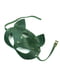 Преміум маска кішечки  натуральна шкіра, зелена, подарункова упаковка | 6674243 | фото 2