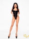 Еротичний костюм зайчика "Грайлива Саллі" XS-S, еротичне боді з довгою блискавкою, вушка | 6674365 | фото 4