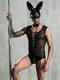Еротичний чоловічий костюм Зайка Джонні: маска, боді, метелик | 6674428 | фото 3