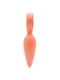 Анальна вібропробка KisToy Orville Orange, діаметр 30мм | 6674441 | фото 3