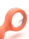 Анальна вібропробка KisToy Orville Orange, діаметр 30мм | 6674441 | фото 5