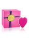 Вібратор-сердечко : Heart Vibe Rose, 10 режимів роботи, медичний силікон, рожевий | 6674574