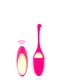 віброяйце Pulsy Playball Deep Pink з вібруючим пультом Д/У, косметичка-чохол | 6674585 | фото 2