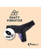 Вібратор в трусики Panty Vibrator Pink з пультом дистанційного керування, 6 режимів роботи, сумочка-чохол, рожевого кольору | 6674593 | фото 3