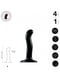 Насадка для страпона P and G-Spot Dildo, силікон, розмір S | 6674671 | фото 2