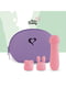 Міні-вібратор Mister Bunny з двома насадками, рожевий | 6674853 | фото 4
