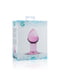 Рожева анальна пробка зі скла Gildo Pink Glass Buttplug No. 27 | 6674868 | фото 4
