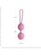Рожеві вагінальні кульки (діаметр – 3,4 см, вага – 85 г) | 6674976 | фото 2