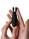 Вібропуля Pocket Vibe Rabbit Black зі стимулюючими вушками | 6674980 | фото 4