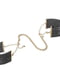 Наручники Desir Metallique Handcuffs - Black, металеві, стильні браслети | 6675201 | фото 2