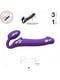 Безремневий страпон з вібрацією Vibrating Violet XL, діаметр 4,5 см | 6675361 | фото 2