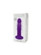 Ділдо з вібрацією Hitsens 3 Purple, відмінно для страпона, діаметр 4 см, довжина 18,2см | 6675657 | фото 6
