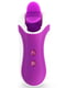 Стимулятор з імітацією оральных ласк Clitella Oral Clitoral Stimulator Purple | 6675675 | фото 3