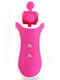 Стимулятор з імітацією оральных ласк Clitella Oral Clitoral Stimulator Pink | 6675677 | фото 2