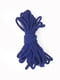 Бавовняна мотузка BDSM (8 метрів, 6 мм), колір синій | 6675990