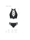 Комплект з екошкіри Nancy Bikini: бра та трусики з імітацією шнуровки | 6676044 | фото 7