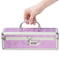 Кейс для зберігання секс-іграшок Lockable Vibrator Case Purple фіолетового кольору з кодовим замком | 6676219 | фото 4