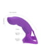 Насадка на палець PowerBullet Simple&True Extra Touch Finger Dong Purple | 6676225 | фото 2