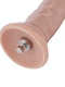 Реалістичний фалоімітатор для секс-машин Hismith 7.5″ Flexible Silicone Dildo, система KlicLok | 6676536 | фото 7