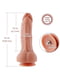 Ультрареалістичний фалоімітатор для секс-машин Hismith 8.3″ 2-layers Silicone Flesh Dildo, двошаровий | 6676537 | фото 7