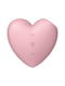 Вакуумний стимулятор Cutie Heart Light Red | 6676604 | фото 6