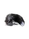 Металева анальна пробка Хвіст Лисиці Black And White Fox Tail S | 6676627 | фото 2