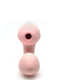 Вакуумний вібратор Tina Mini Light Pink, вагінально-кліторальний рожевого кольору | 6676706 | фото 3