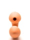 Вакуумний вібратор Tina Mini Orange, вагінально-кліторальний, помаранчевого кольору | 6676707 | фото 3