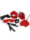 Набір БДСМ - Soft Touch BDSM Set, 9 предметів, Червоний | 6676771 | фото 3