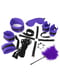 Набір БДСМ - Soft Touch BDSM Set, 9 предметів, Фіолетовий | 6676772 | фото 4