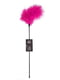 Лоскоталка темно-рожева Art of Sex - Feather Paddle, перо молодого індика | 6676790 | фото 3