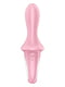 Анальний вібратор Air Pump Booty 5+ рожевий | 6676818 | фото 5