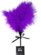 Лоскоталка зі шльопалкою Піка Art of Sex - Puff Peak, колір Фіолетовий | 6676959 | фото 3