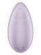 Вібратор Tropical Tip Light Lilac блакитного кольору | 6677111 | фото 5