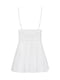 Еротична біла сукня Бебідолл 810-BAB-2 babydoll & thong white S/M | 6677128 | фото 6