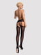 Еротичні панчохи із поясом Garter stockings S206 black  | 6677233 | фото 4