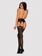 Еротичні панчохи із поясом Garter stockings S817 | 6677242 | фото 4