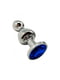 Анальна пробка Lollypop Double Ball Metal Plug Blue L | 6677402