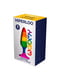 Анальна пробка Hiperloo Silicone Rainbow Plug S | 6677407 | фото 3