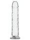 Прозорий фалоімітатор на присосці ADDICTION Vertical Dong 8″, віброкуля у подарунок | 6677481 | фото 2