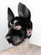 Маска собаки 2 в1 , знімна морда чорного кольору | 6677750